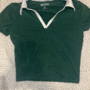 HOLLISTER V-NECK CROP TOP